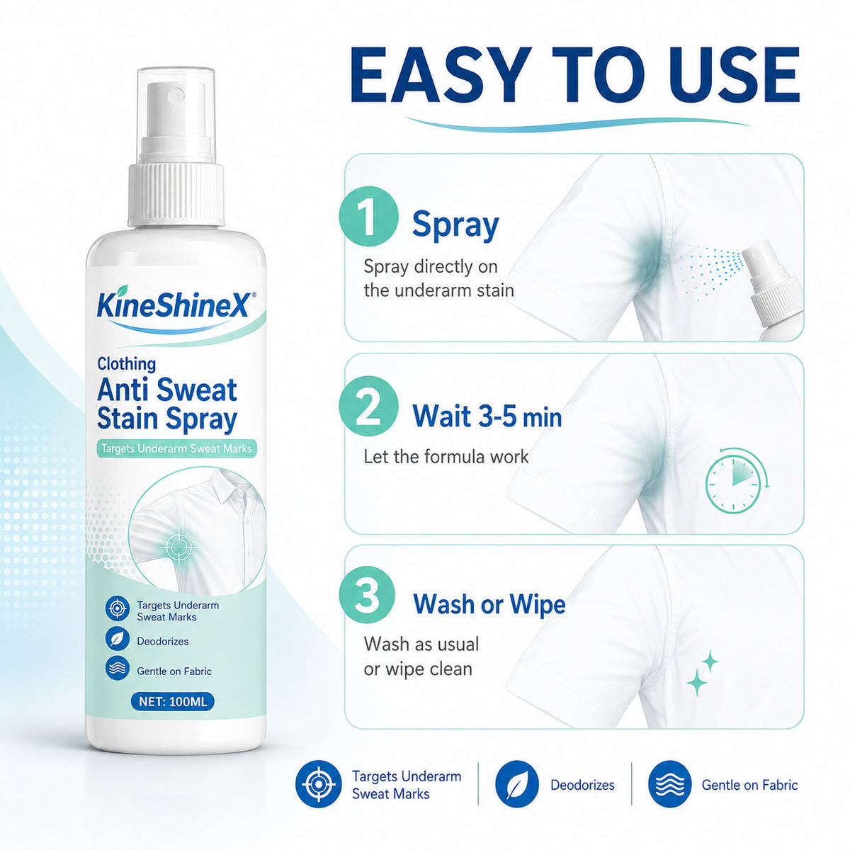Sweat Stain Remover Spray